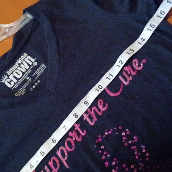 💙🌺 'Support the Cure' TShirt - Picture 4 of 8